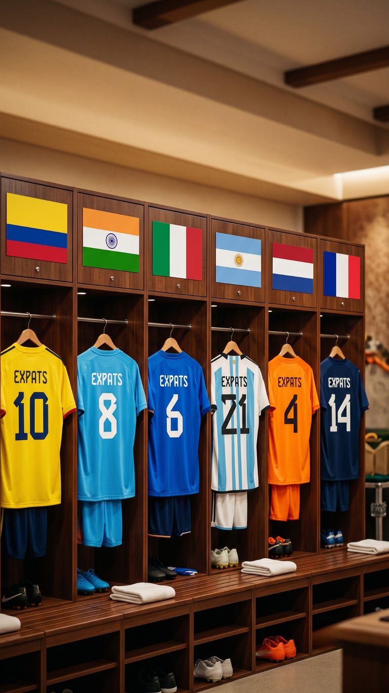 El equipo mostrando la marca